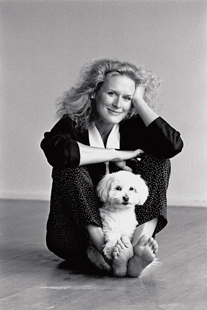 Glenn Close with Gaby